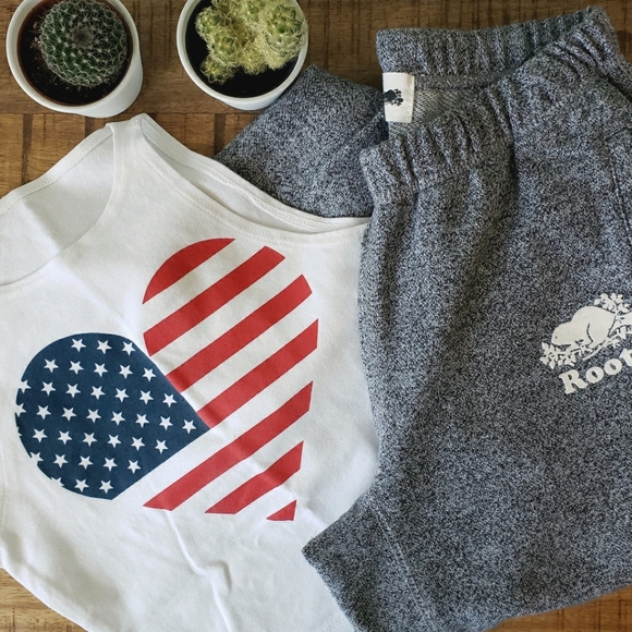 American Apparel Cropped Flag Tank 💙 - Picture 8 of 8